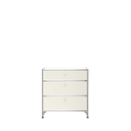 Modular 3 Drawer Storage 787 in Pure White