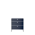Modular 3 Drawer Storage 787 in Steel Blue