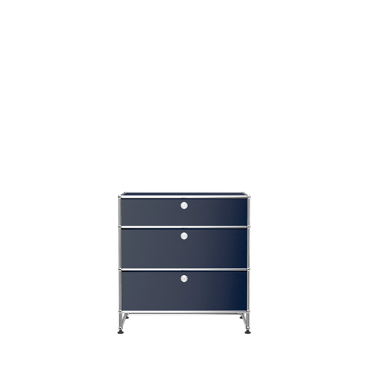 Modular 3 Drawer Storage 787 in Steel Blue