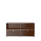 Modular Credenza 1524 Two Door in Brown