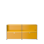Modular Credenza 1524 Two Door in Golden Yellow