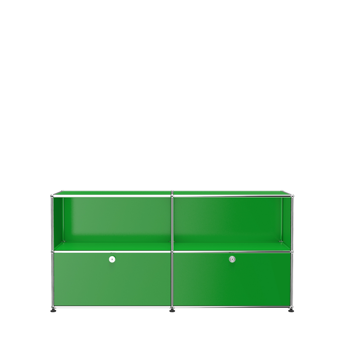 Modular Credenza 1524 Two Door in Green
