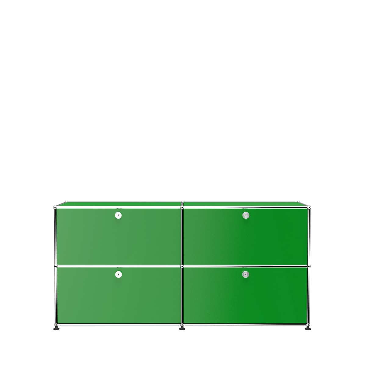 Modular Credenza 1524 Four Door in Green