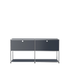 Modular Credenza 1524 Open in Anthracite