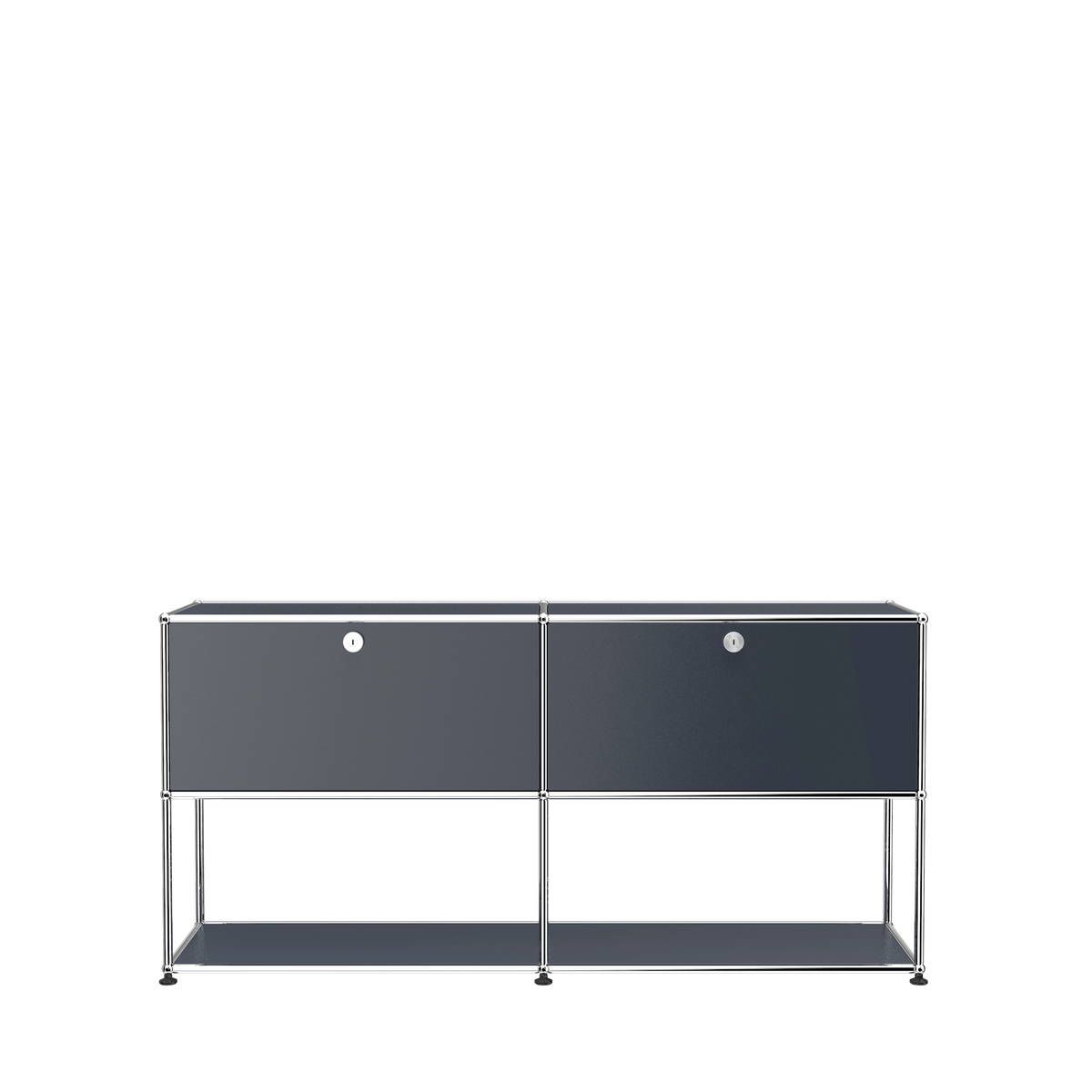 Modular Credenza 1524 Open in Anthracite