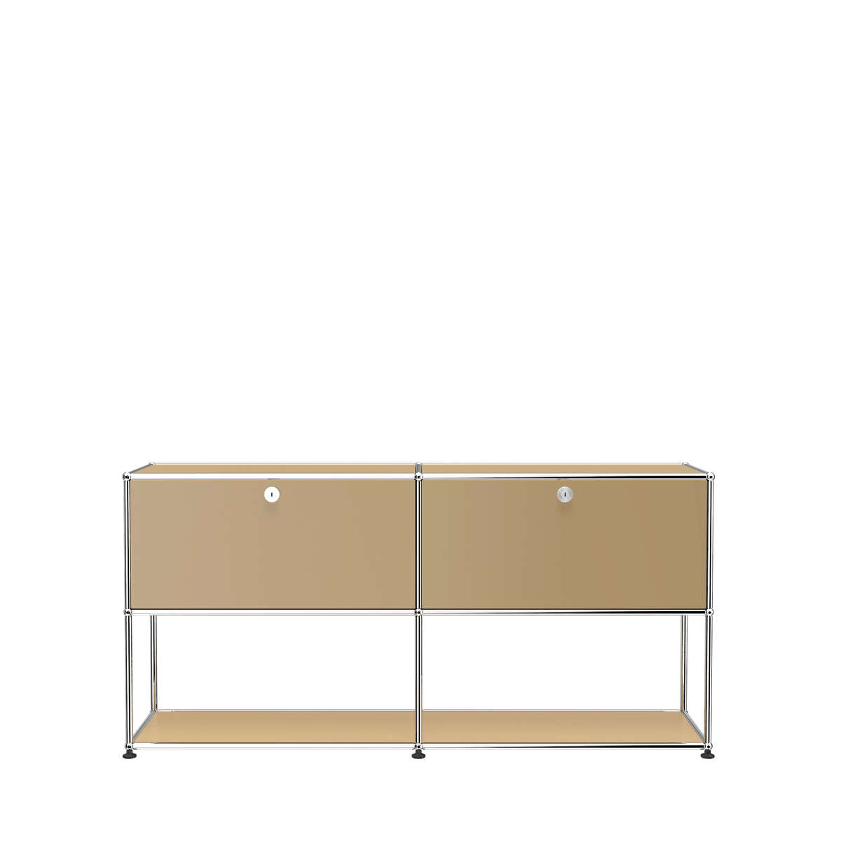 Modular Credenza 1524 Open in Beige