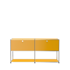 Modular Credenza 1524 Open in Golden Yellow