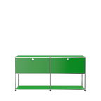 Modular Credenza 1524 Open in Green