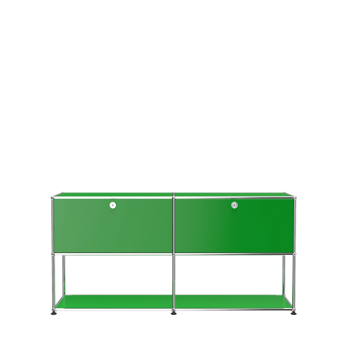 Modular Credenza 1524 Open in Green