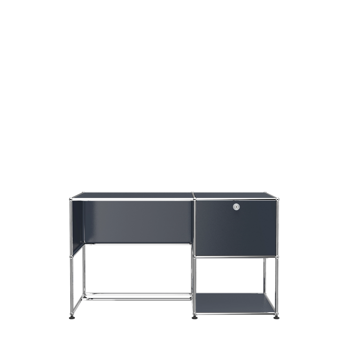 Modular Desk Unit 1270 in Anthracite