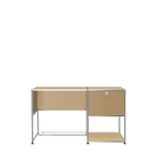 Modular Desk Unit 1270 in Beige