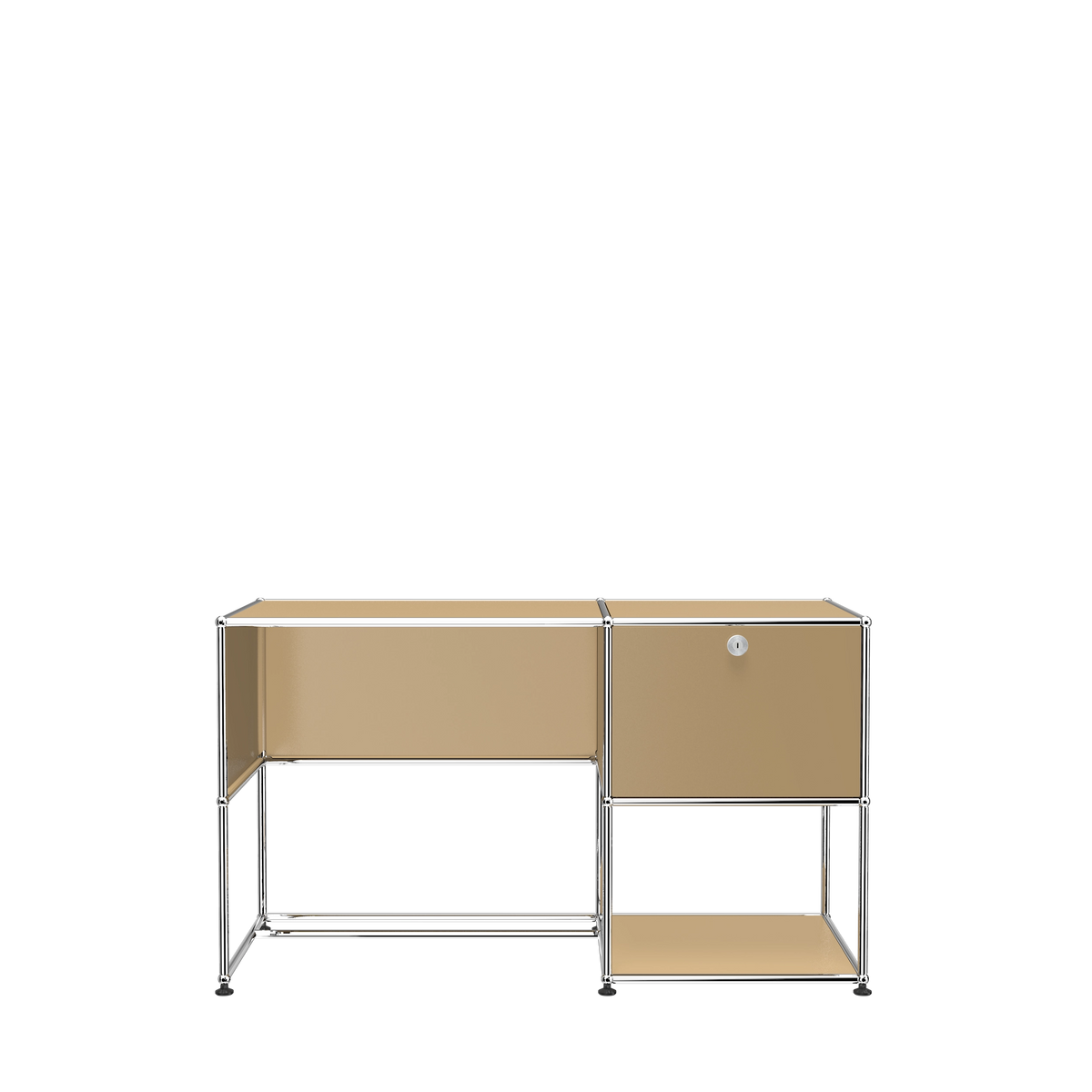 Modular Desk Unit 1270 in Beige
