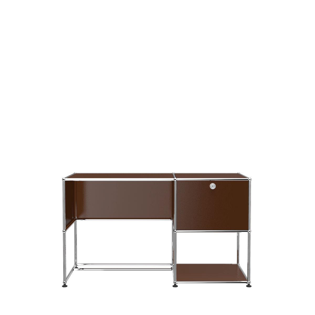 Modular Desk Unit 1270 in Brown