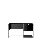 Modular Desk Unit 1270 in Graphite Black
