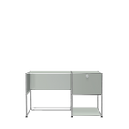 Modular Desk Unit 1270 in Light Grey