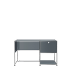 Modular Desk Unit 1270 in Mid Grey