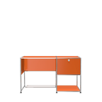 Modular Desk Unit 1270 in Pure Orange