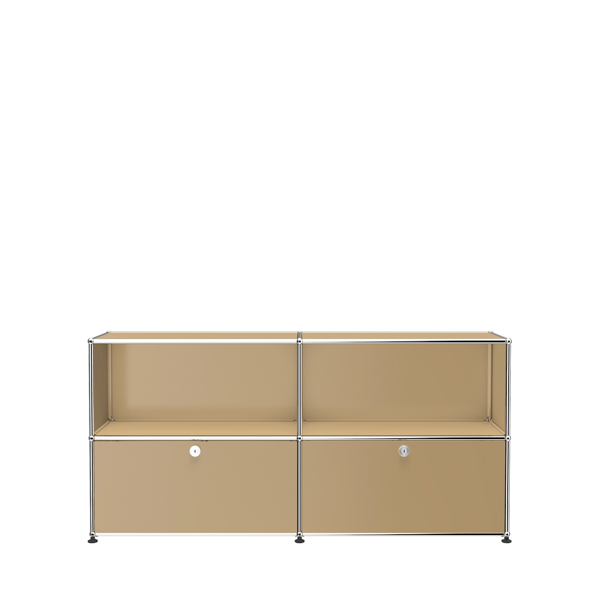 Modular File Credenza 1524 Two Door in Beige