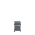 Modular Pedestal 432 Two Drawer in Mid Grey