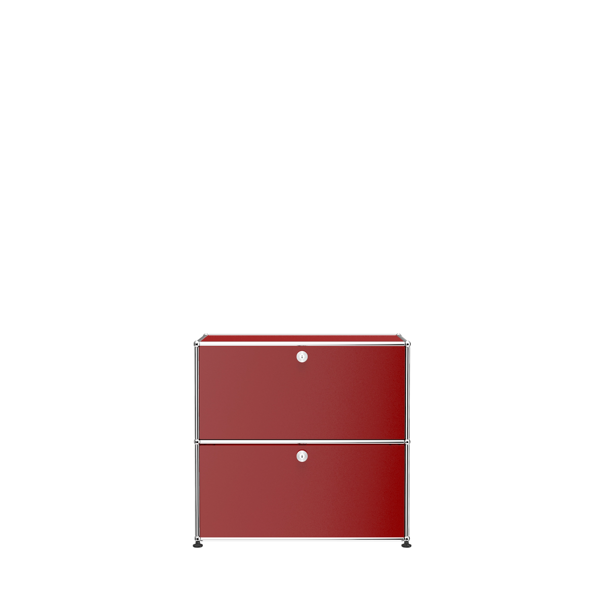 Modular File Cabinet 762 in Ruby Red