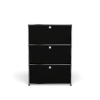 Modular Tall File Storage 787 in Graphite Black