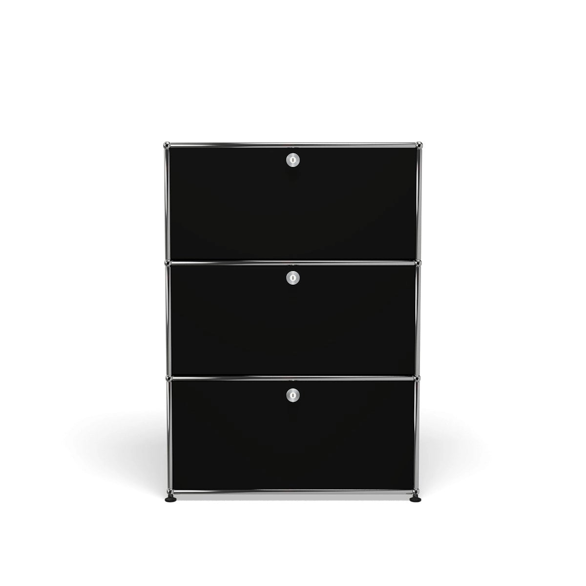 Modular Tall File Storage 787 in Graphite Black
