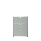 Modular Tall File Storage 787 in Light Grey