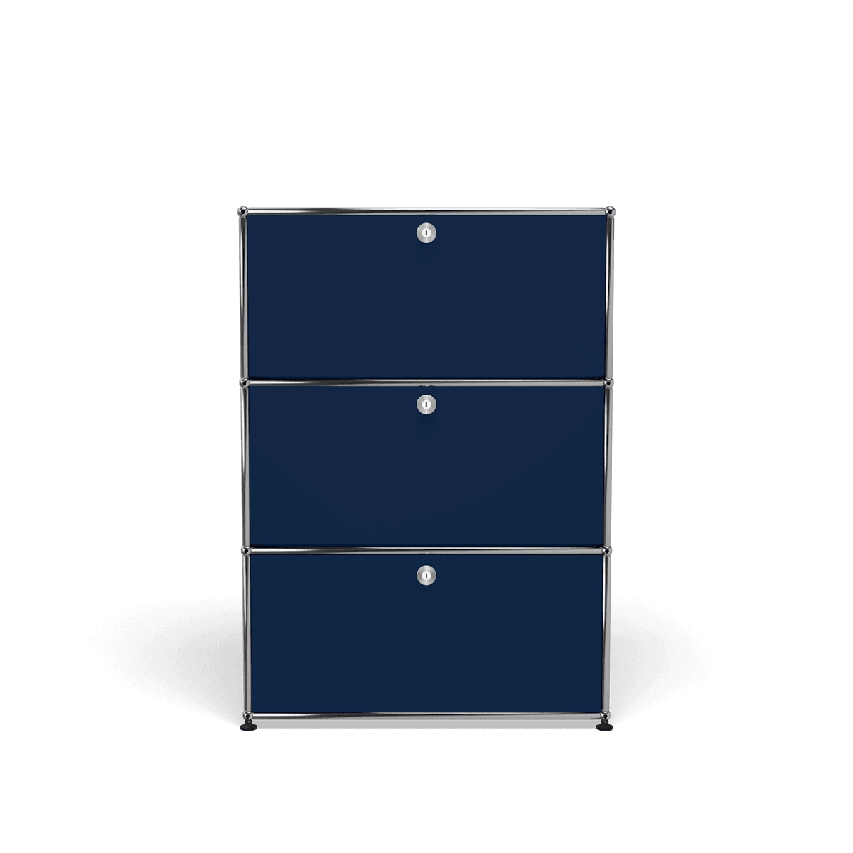 Modular Tall File Storage 787 in Steel Blue