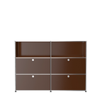 Modular Tall File Storage 1524 in Brown