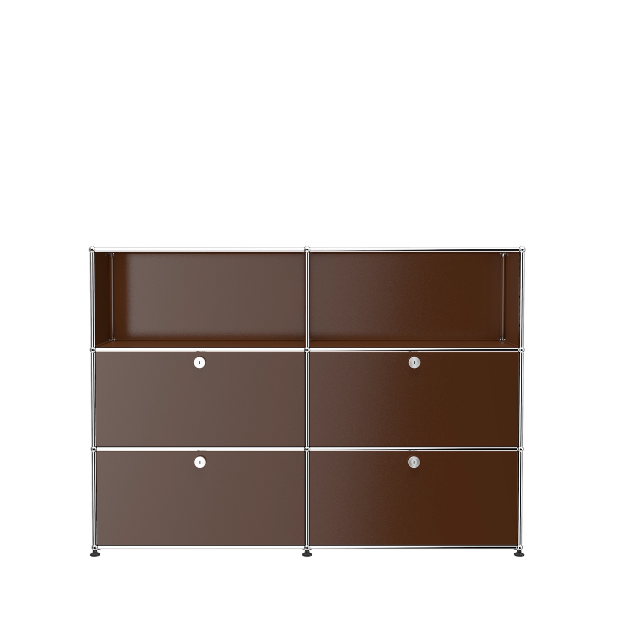 Modular Tall File Storage 1524 in Brown