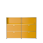 Modular Tall File Storage 1524 in Golden Yellow