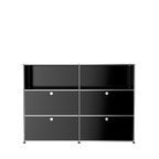 Modular Tall File Storage 1524 in Graphite Black