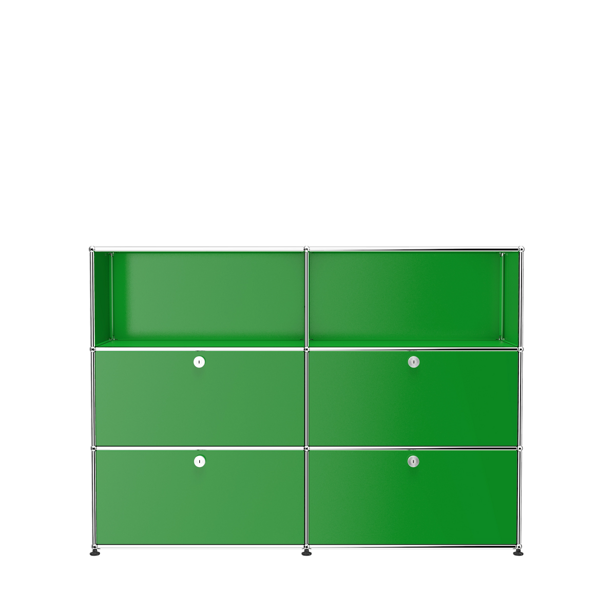 Modular Tall File Storage 1524 in Green
