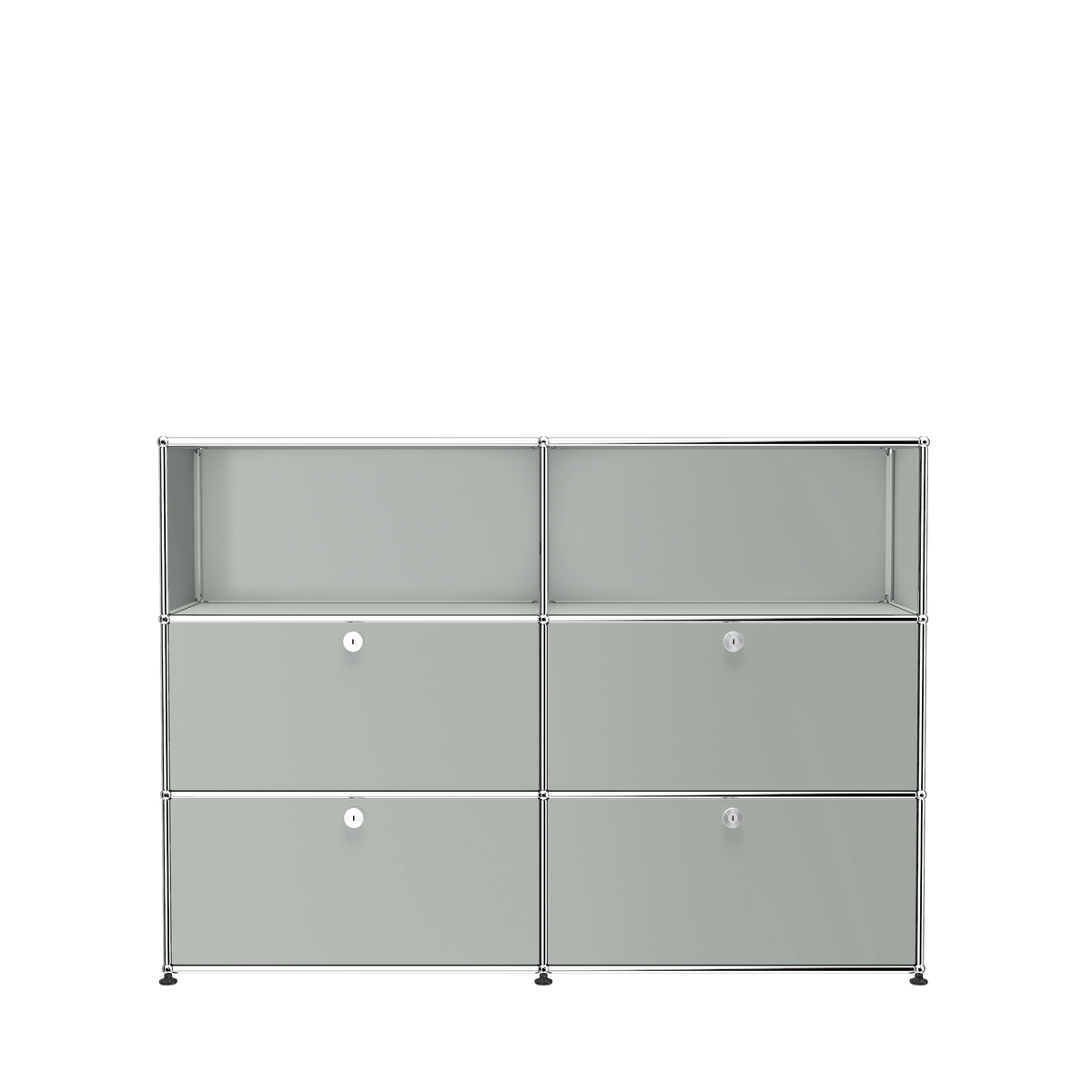 Modular Tall File Storage 1524 in Light Grey