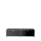 Modular Media Console 1524 Low in Graphite Black