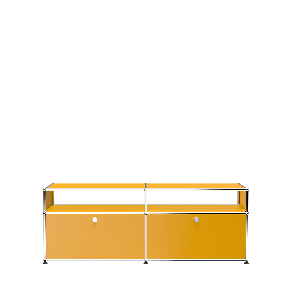 Modular Media Unit 1524 in Golden Yellow