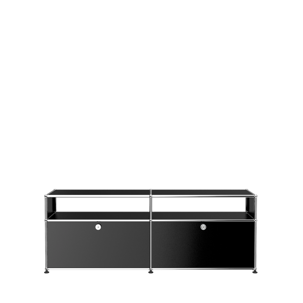 Modular Media Unit 1524 in Graphite Black