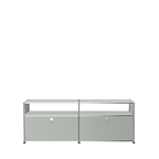 Modular Media Unit 1524 in Light Grey