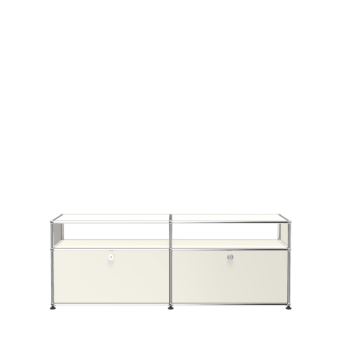 Modular Media Unit 1524 in Pure White