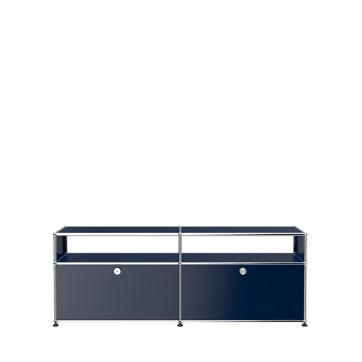 Modular Media Unit 1524 in Steel Blue