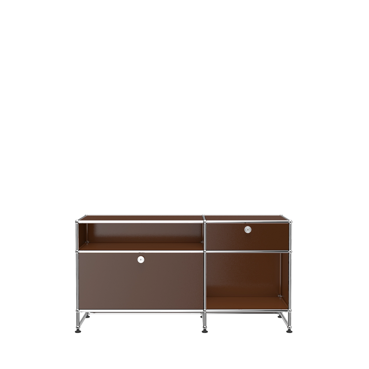 Modular Media Unit 1270 in Brown