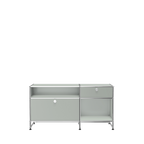 Modular Media Unit 1270 in Light Grey