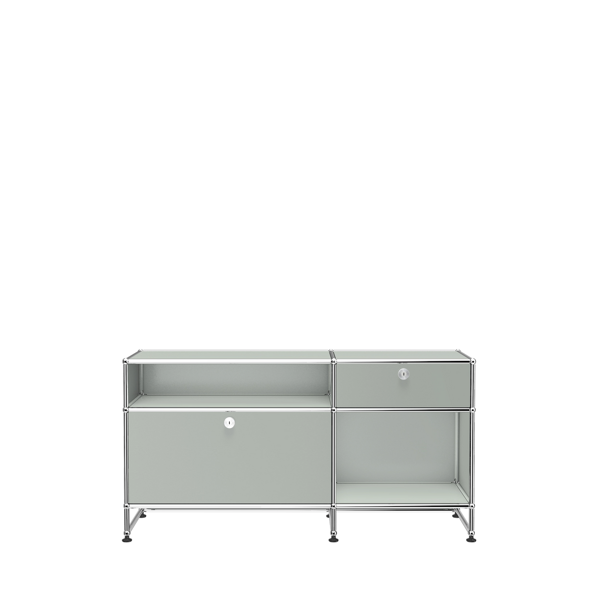 Modular Media Unit 1270 in Light Grey