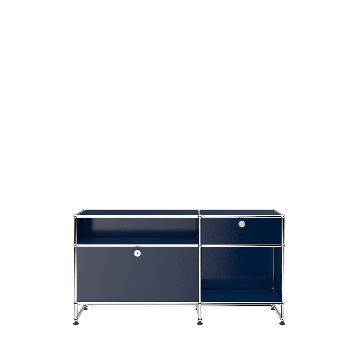 Modular Media Unit 1270 in Steel Blue