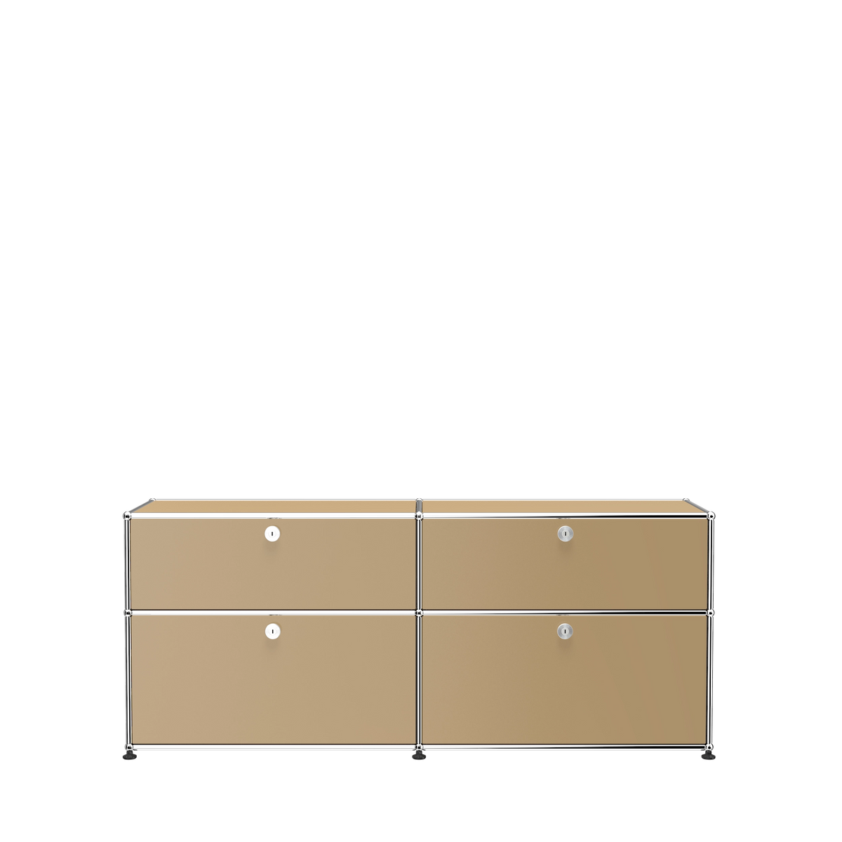 Modular Credenza 1524 Drawers in Beige