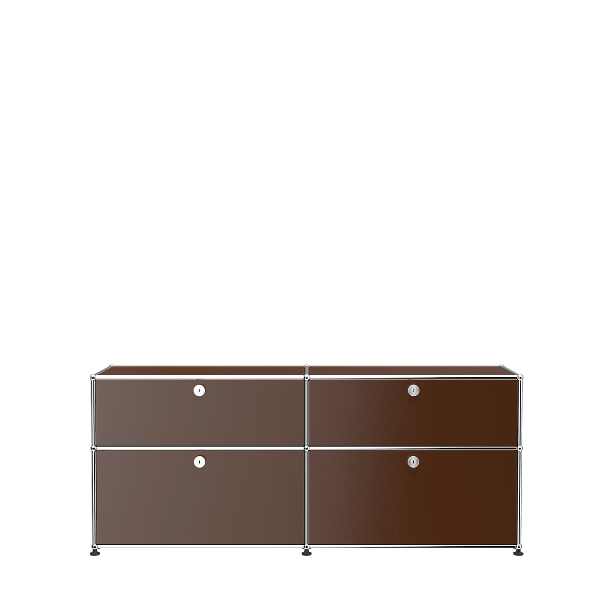 Modular Credenza 1524 Drawers in Brown