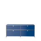 Modular Credenza 1524 Drawers in Gentian Blue