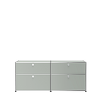 Modular Credenza 1524 Drawers in Light Grey