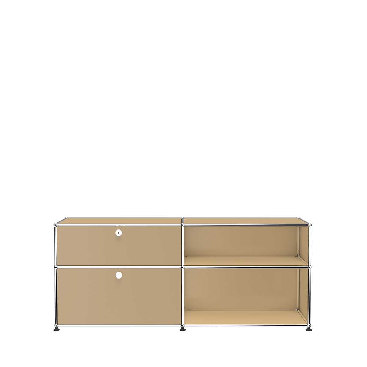 Modular File Credenza 1524 Drawers in Beige
