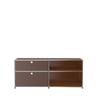 Modular File Credenza 1524 Drawers in Brown
